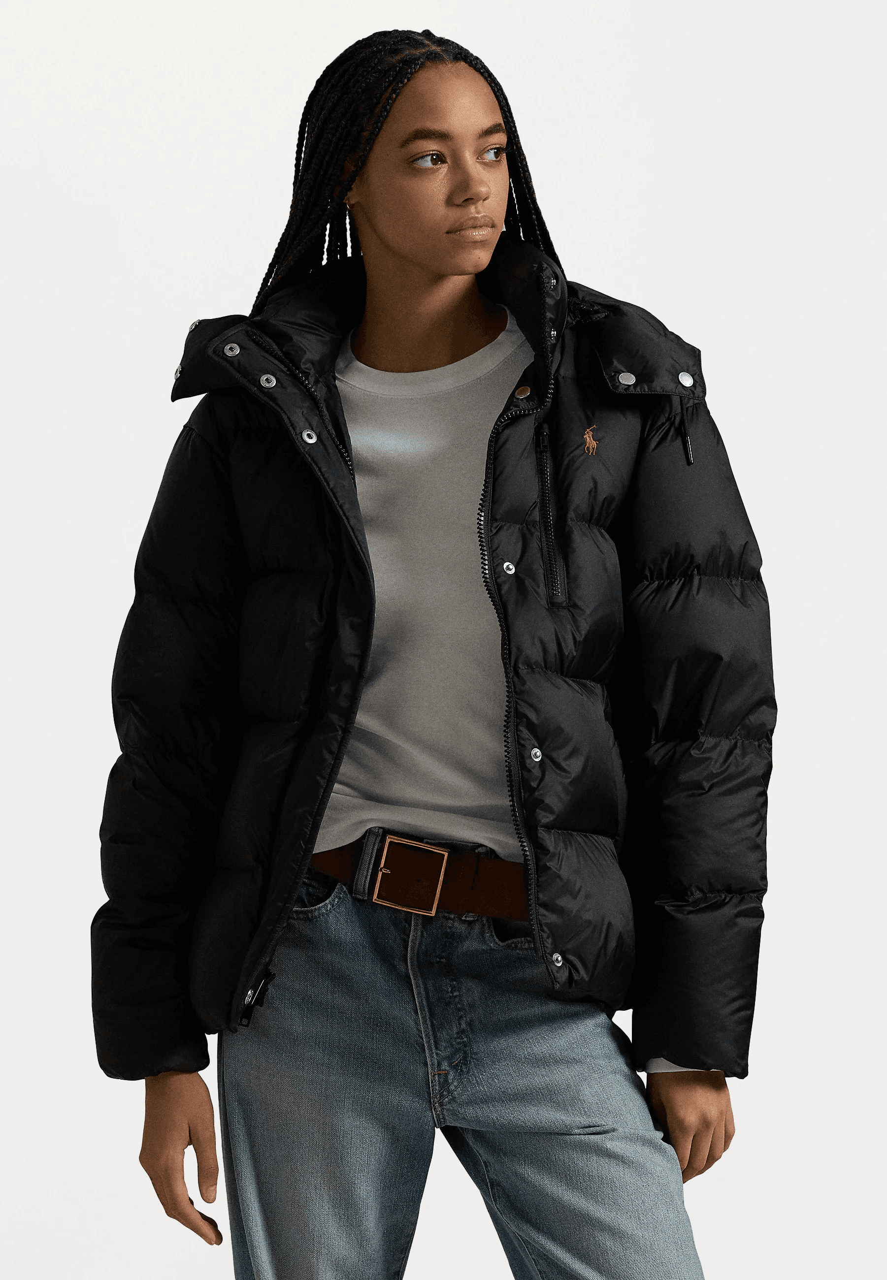 RL Puffer Jacket 'Black Label'